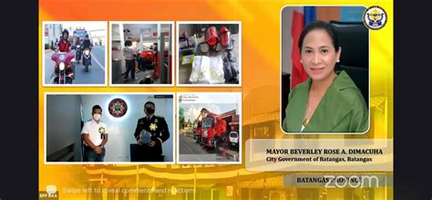 Batangas City BFP, won as Best City Fire Station in the region.